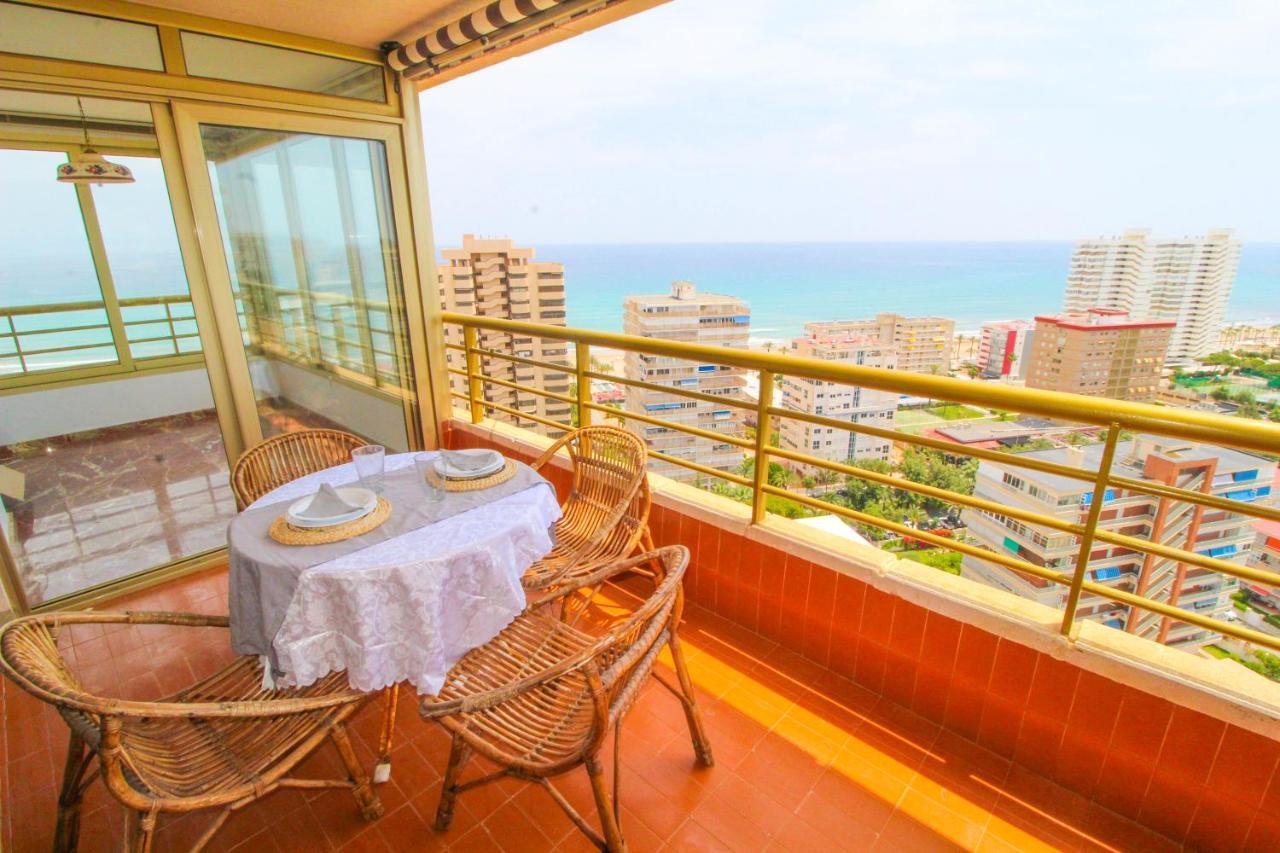 1 Min A Pie Playa San Juan - Increibles Vistas Al Mar - 4 Habs - Gran Terraza - Urbanizacion Con Piscina Padel Y Tenis Alicante Exterior foto