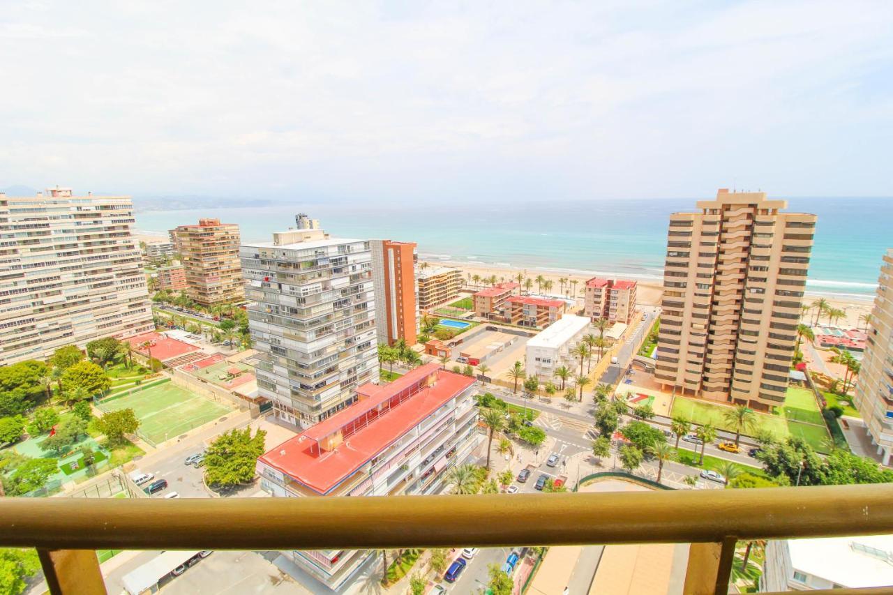 1 Min A Pie Playa San Juan - Increibles Vistas Al Mar - 4 Habs - Gran Terraza - Urbanizacion Con Piscina Padel Y Tenis Alicante Exterior foto