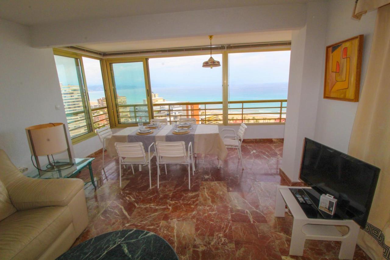 1 Min A Pie Playa San Juan - Increibles Vistas Al Mar - 4 Habs - Gran Terraza - Urbanizacion Con Piscina Padel Y Tenis Alicante Exterior foto